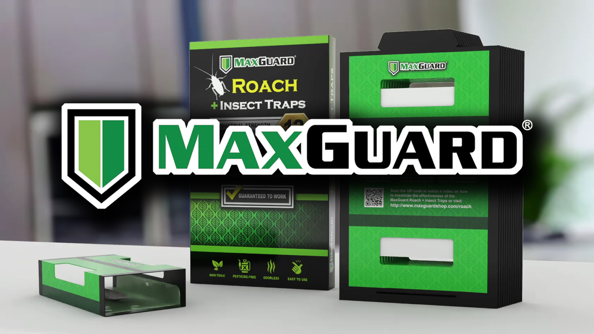 Watch MaxGuard Roach and Insect Traps on Amazon Live
